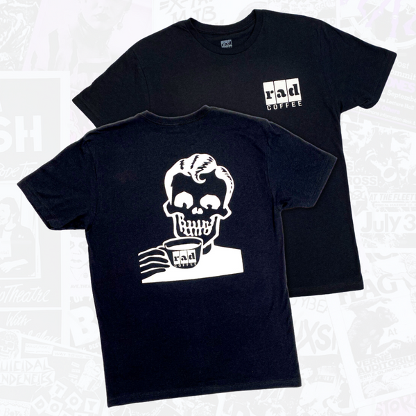Rad Coffee Classic Logo Tee – Black