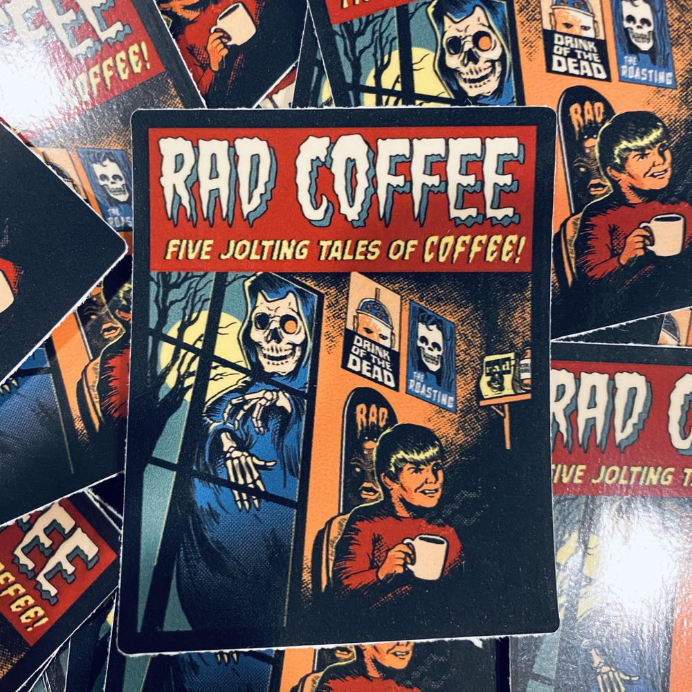 Rad Coffee - Sticker - Creepshow