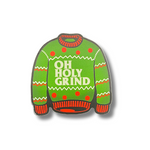 "Oh Holy Grind" Punk Sweater Sticker