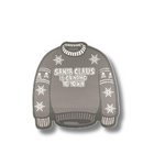 "Santa Claus Is Grinding to Town" Punk Sweater Sticker