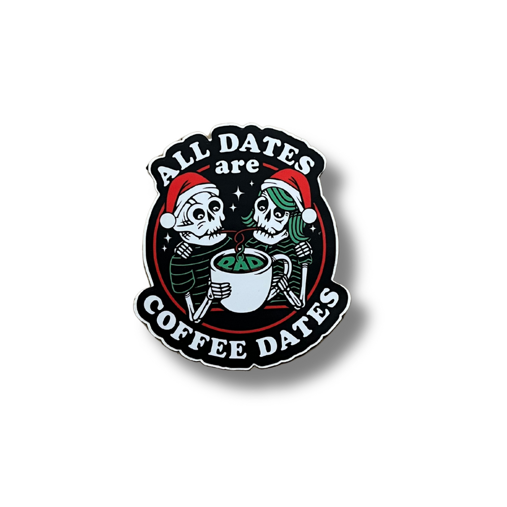 Christmas Edition Coffee Dates Sticker