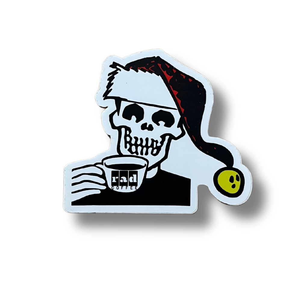 Rad Santa Logo Sticker