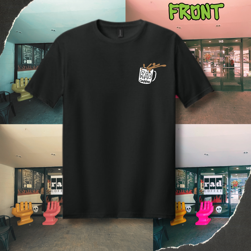 Rad Coffee SK8 Monster Tee – 5 Year Covina Anniversary Edition