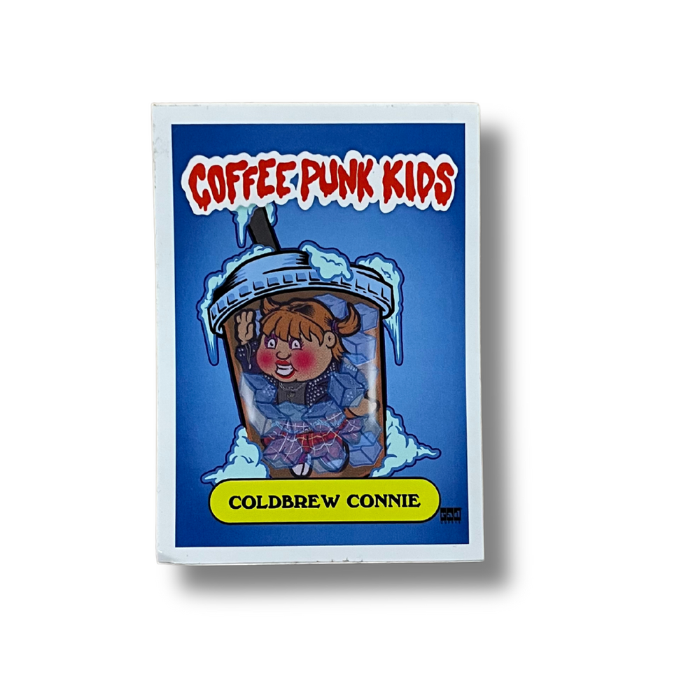 Coffee Punk Kids Sticker – Cold Brew Connie