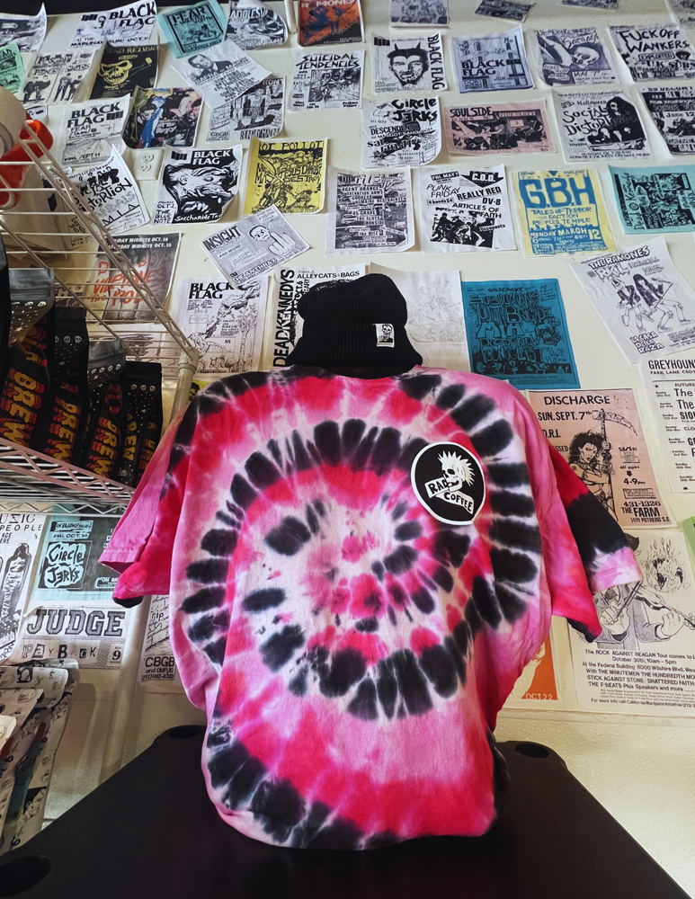 ZOZOTOWN × hide TIE-DYE TEE Lサイズ　ピンク ゾゾタウンがX JAPANのhideとコラボ ソロでの代表曲「ピンク