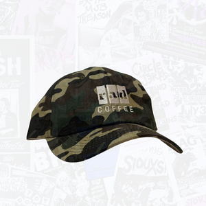 Rad Coffee Dad Hat – Camo