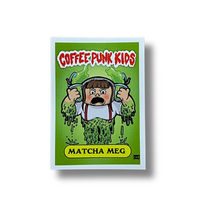 Coffee Punk Kids Sticker – Matcha Meg