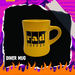 8oz Yellow Diner Mug