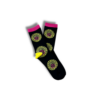 Black Espresso Logo Socks