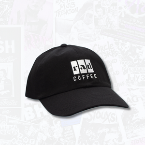 Rad Coffee Dad Hat – Black