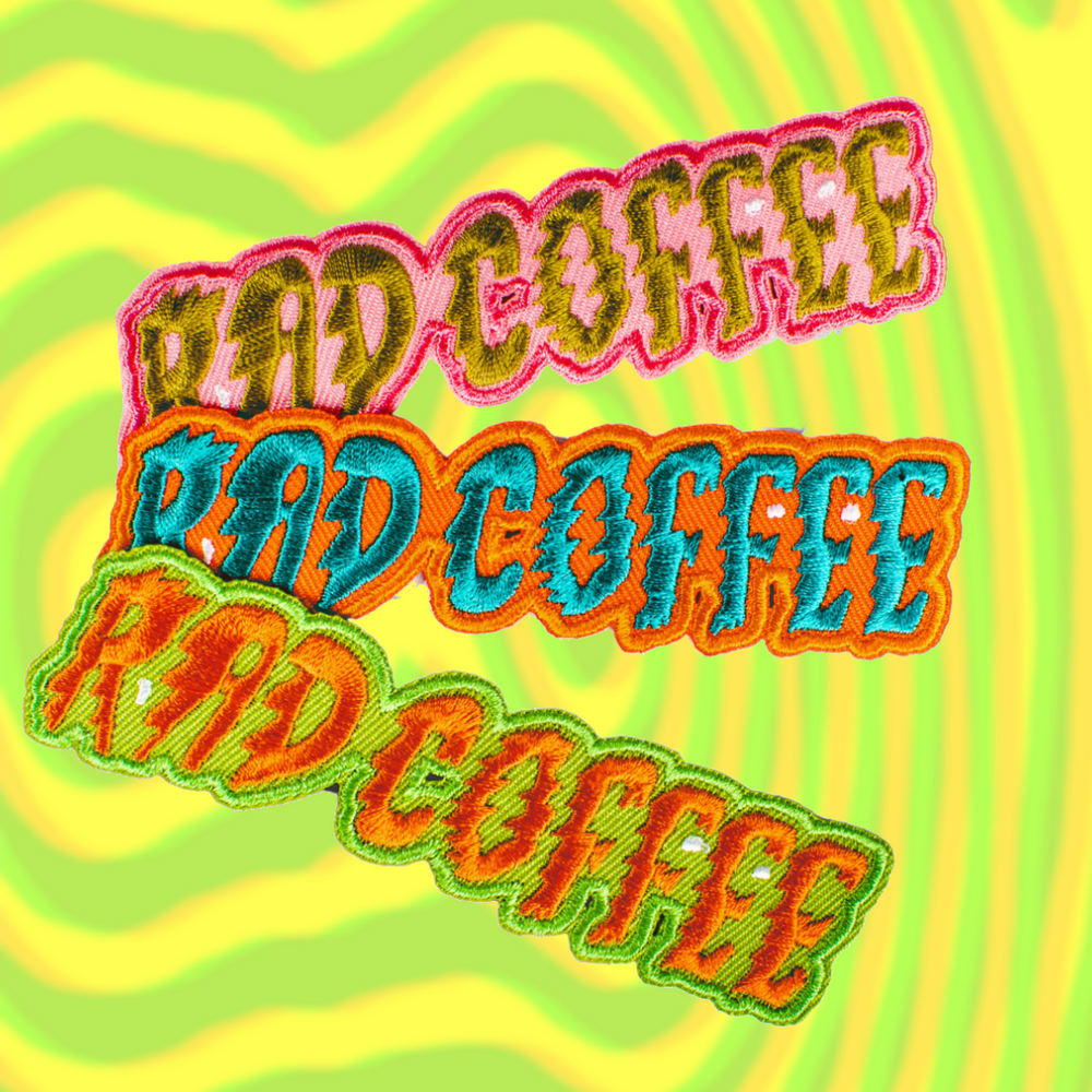 Rad Coffee - Wordy Patch Set