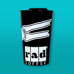 Rad Coffee - Skeleton Ceramic Mug