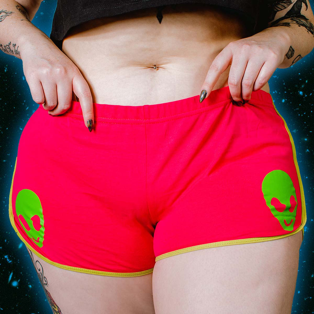 Retro Alien Shorts