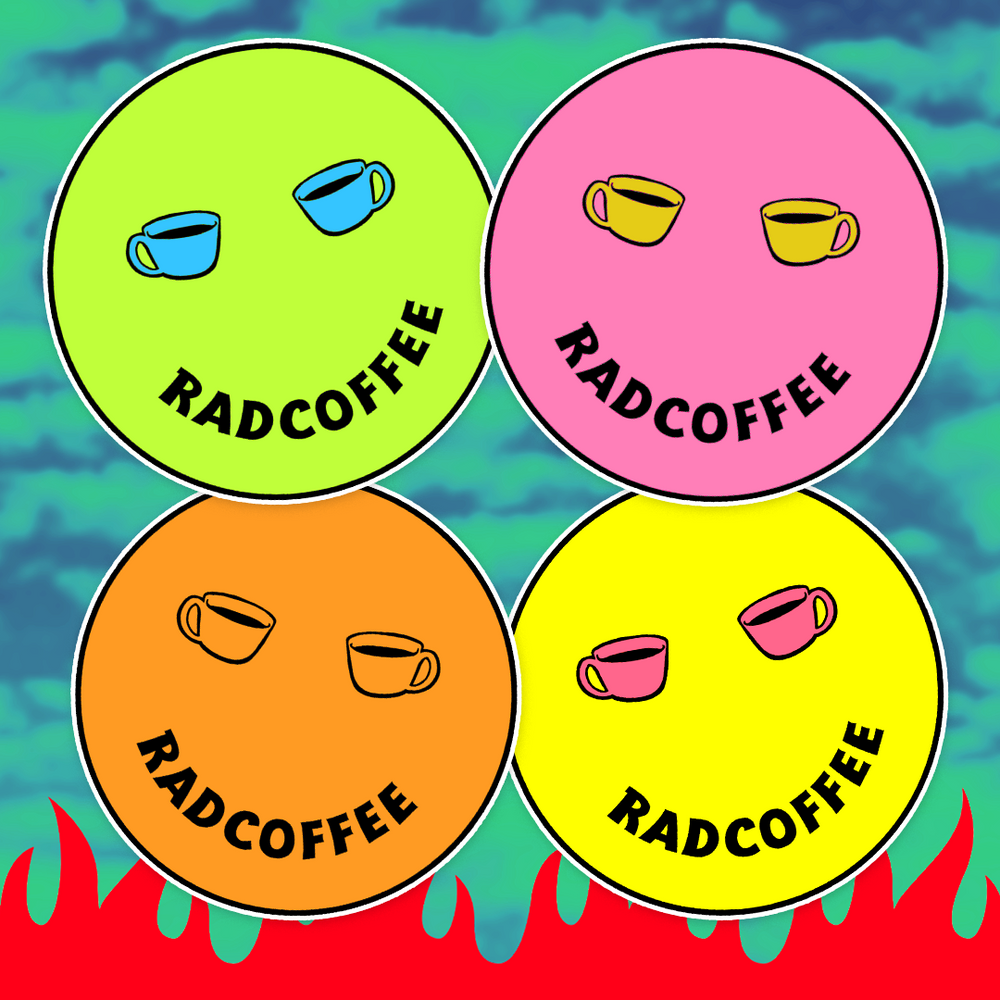 Rad Daze Stickers - Remixed